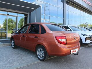 2014 Lada (ВАЗ) Granta I, оранжевый, 270000 рублей, вид 4