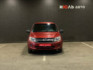 2012 Lada (ВАЗ) Granta I, красный, 300000 рублей, вид 2