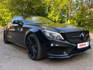 2017 Mercedes-Benz CLS 350 BlueTEC II (C218) Рестайлинг, чёрный, 4000000 рублей, вид 1