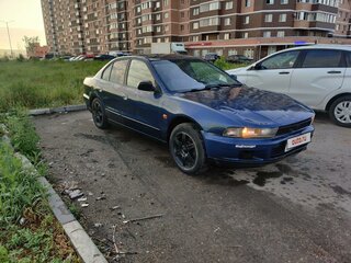 1998 Mitsubishi Galant VIII, синий, 120000 рублей, вид 1