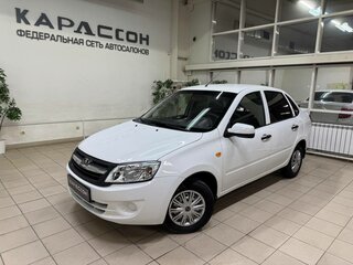 2013 Lada (ВАЗ) Granta I, белый, 440000 рублей, вид 1