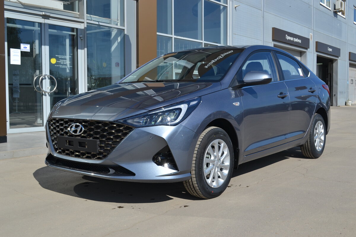 Hyundai solaris ii рестайлинг