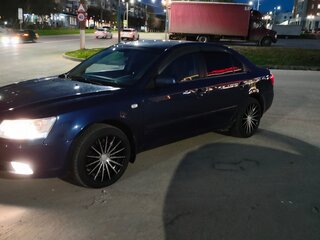 2008 Hyundai Sonata V (NF), синий, 595000 рублей, вид 1