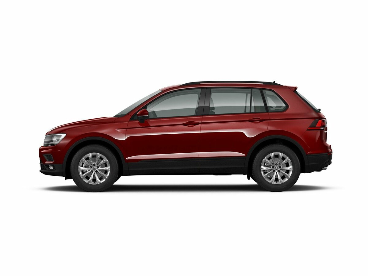 Volkswagen Tiguan Allspace красный