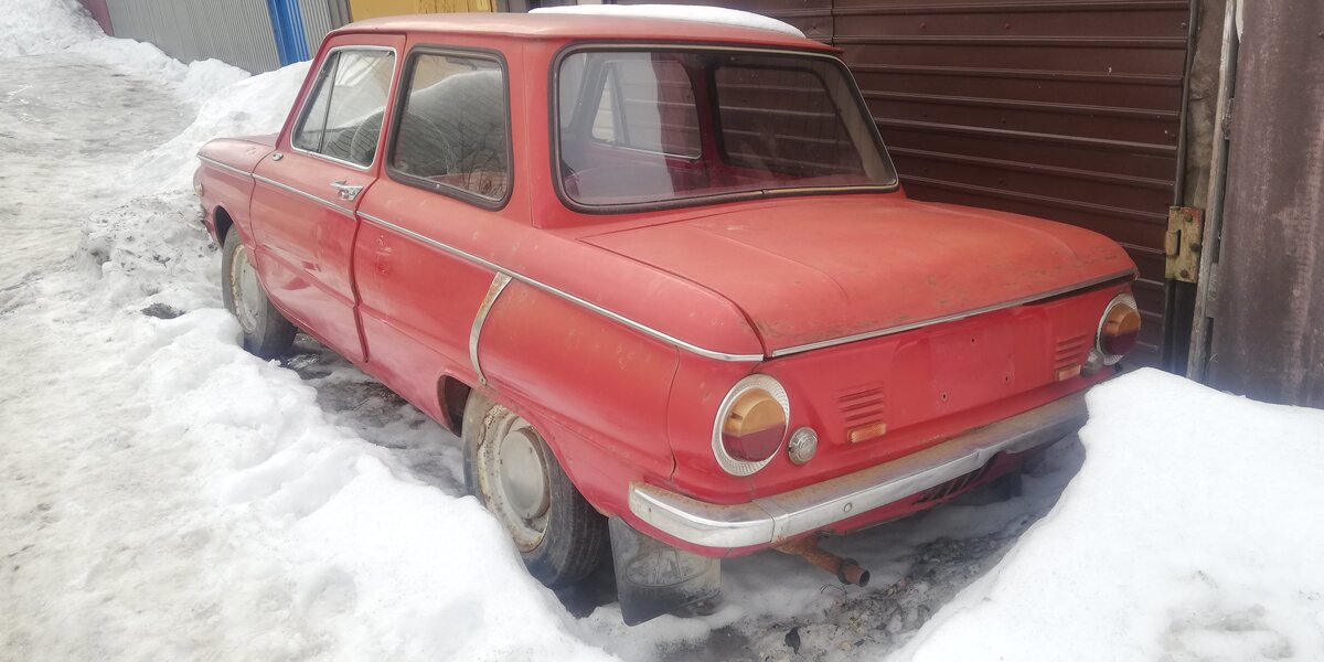 Заз 968 красный