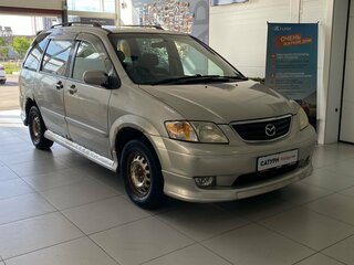 2001 Mazda MPV II (LW), бежевый, 240000 рублей, вид 4