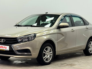2019 Lada (ВАЗ) Vesta I, бежевый, 859000 рублей, вид 1