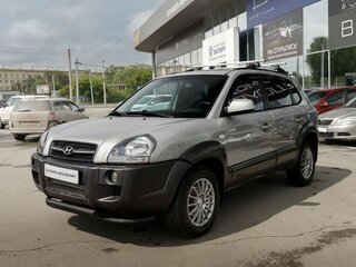 2005 Hyundai Tucson I, серебристый, 745000 рублей, вид 1