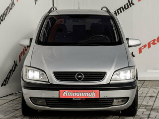 2004 Opel Zafira A Рестайлинг, серебристый, 420000 рублей, вид 2