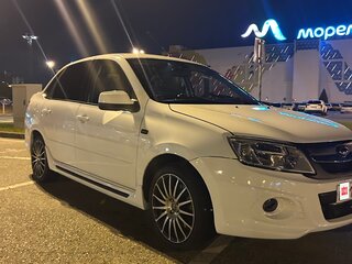 2014 Lada (ВАЗ) Granta Sport I, белый, 600000 рублей, вид 3