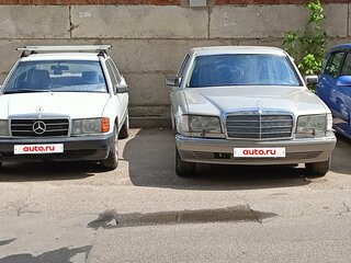 1990 Mercedes-Benz S-Класс 300 II (W126) Рестайлинг, серый, 600000 рублей, вид 2