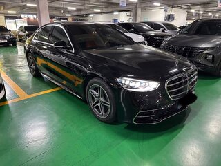 2022 Mercedes-Benz S-Класс 400 d 4MATIC VII (W223), чёрный, 9800000 рублей, вид 1