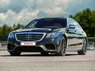 2018 Mercedes-Benz S-Класс AMG 63 AMG Long III (W222, C217) Рестайлинг, чёрный, 7999000 рублей, вид 3
