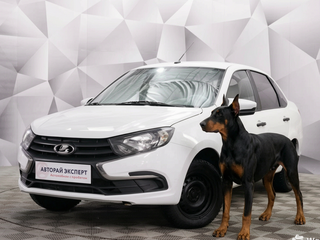 2020 Lada (ВАЗ) Granta I Рестайлинг, белый, 456000 рублей, вид 1