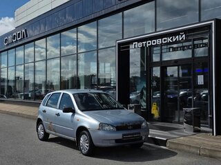 2012 Lada (ВАЗ) Kalina I, голубой, 240000 рублей, вид 1