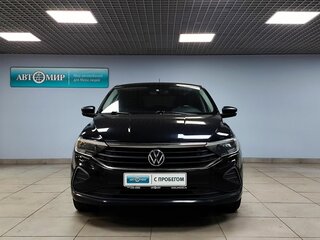 2020 Volkswagen Polo VI, чёрный, 1570000 рублей, вид 2