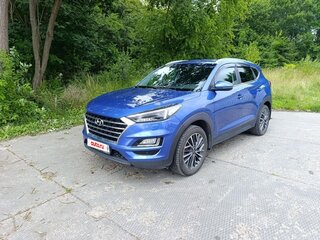 2019 Hyundai Tucson III Рестайлинг, синий, 2050000 рублей, вид 1