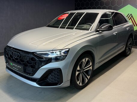 2024 Audi Q8 50 TDI I (4M) Рестайлинг, серебристый, 13100000 рублей, вид 3