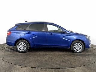 2021 Lada (ВАЗ) Vesta SW I, синий, 1055000 рублей, вид 4