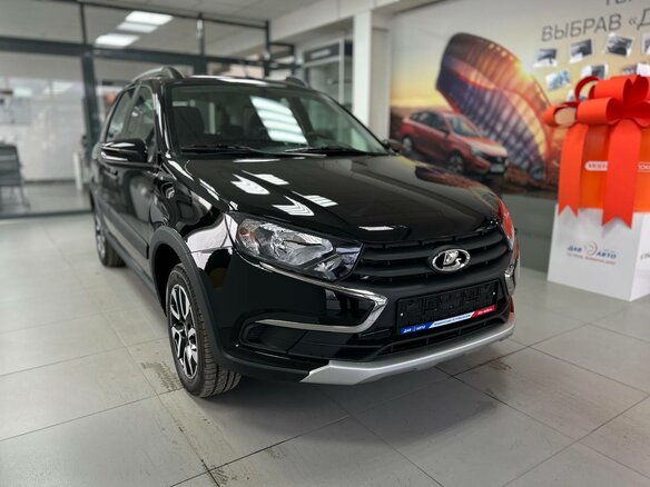 2026 Lada (ВАЗ) Granta Cross I Рестайлинг, чёрный, 1266000 рублей - вид 1
