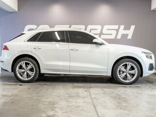 2019 Audi Q8 55 TFSI I (4M), белый, 4600000 рублей, вид 5