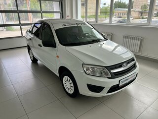 2015 Lada (ВАЗ) Granta I, белый, 370000 рублей, вид 4
