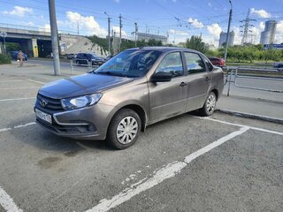 2018 Lada (ВАЗ) Granta I Рестайлинг, серый, 490000 рублей, вид 1