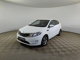 2012 Kia Rio 4-speed III, белый, 770000 рублей, вид 1
