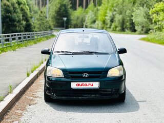 2004 Hyundai Getz I, зелёный, 229000 рублей, вид 2