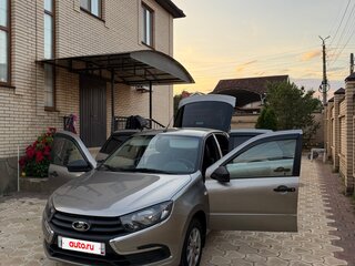 2019 Lada (ВАЗ) Granta I Рестайлинг, серебристый, 550000 рублей, вид 3