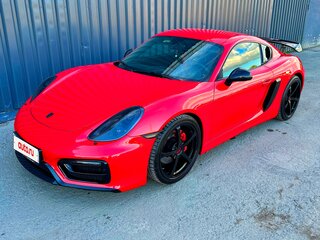 2016 Porsche Cayman S II (981), красный, 5750000 рублей, вид 1