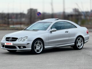 2003 Mercedes-Benz CLK-Класс 500 II (W209), серый, 1089000 рублей, вид 1