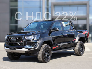2025 Toyota Hilux VIII Рестайлинг 3, чёрный, 9990000 рублей, вид 1