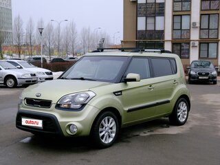 2013 Kia Soul I Рестайлинг, зелёный, 1200000 рублей, вид 1