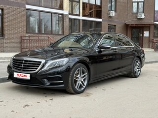 2016 Mercedes-Benz S-Класс 350 CDI BlueTEC Long 9G-TRONIC VI (W222, C217), чёрный, 3550000 рублей, вид 1