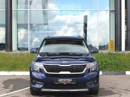 2020 Kia Seltos I, синий, 1820000 рублей, вид 2