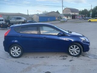 2011 Hyundai Solaris I, синий, 605000 рублей, вид 3