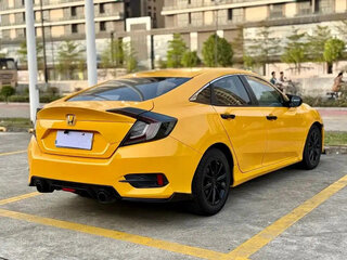 2020 Honda Civic X Рестайлинг, жёлтый, 1160007 рублей, вид 5