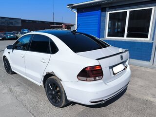 2019 Volkswagen Polo V Рестайлинг, белый, 700000 рублей, вид 3