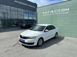 2018 Skoda Rapid I Рестайлинг, белый, 910000 рублей, вид 1