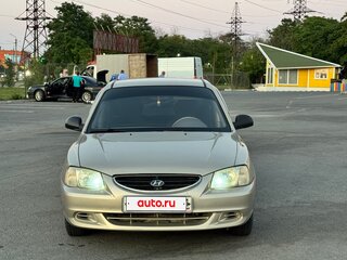 2007 Hyundai Accent ТагАЗ II, бежевый, 335000 рублей, вид 2
