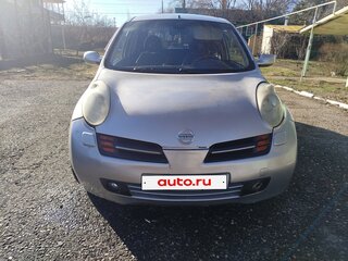 2004 Nissan Micra III (K12), серебристый, 450000 рублей, вид 1