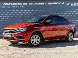 2018 Lada (ВАЗ) Vesta I, красный, 749000 рублей, вид 1