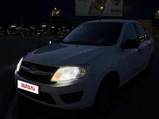 2017 Lada (ВАЗ) Granta I, белый, 375000 рублей, вид 3