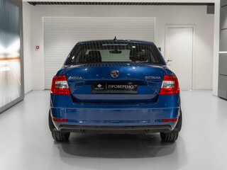 2018 Skoda Octavia III (A7) Рестайлинг, синий, 1480000 рублей, вид 5
