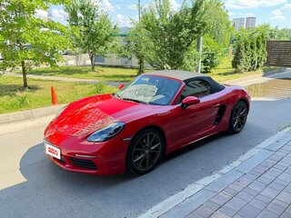 2018 Porsche Boxster IV 718 (982), красный, 6500000 рублей, вид 5