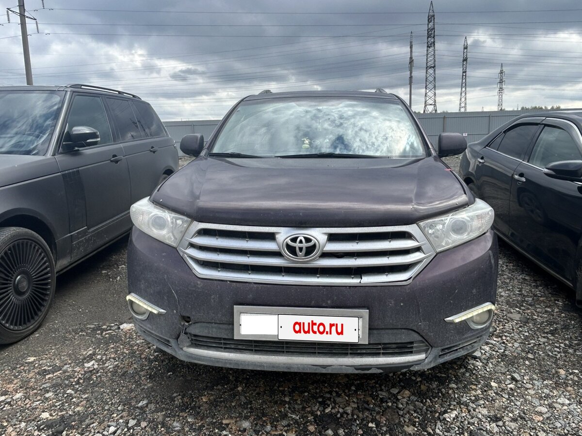 Toyota Highlander II (U40) Рестайлинг