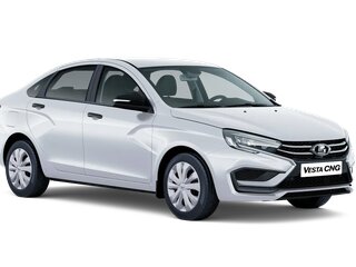 2026 Lada (ВАЗ) Vesta CNG I Рестайлинг (NG), белый, 1881000 рублей, вид 1