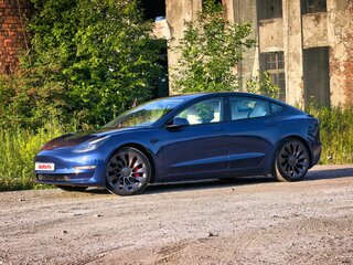 2021 Tesla Model 3 Performance I, синий, 3800000 рублей, вид 1