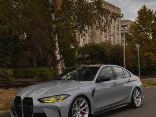 2021 BMW M3 Competition Package VI (G80), серый, 7290000 рублей, вид 4
